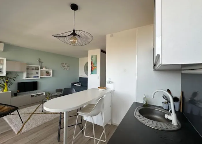 Daire Lovely For 2 - Panoramic View Antibes